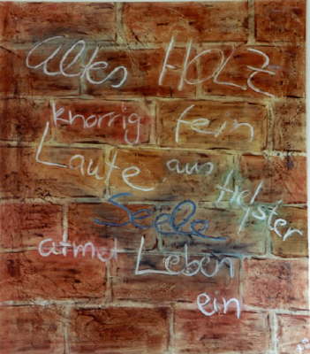 Mauerpoesie (Poetry on the wall)